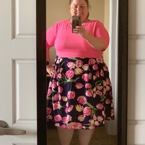 Cute Plus Sized Dress, 3X